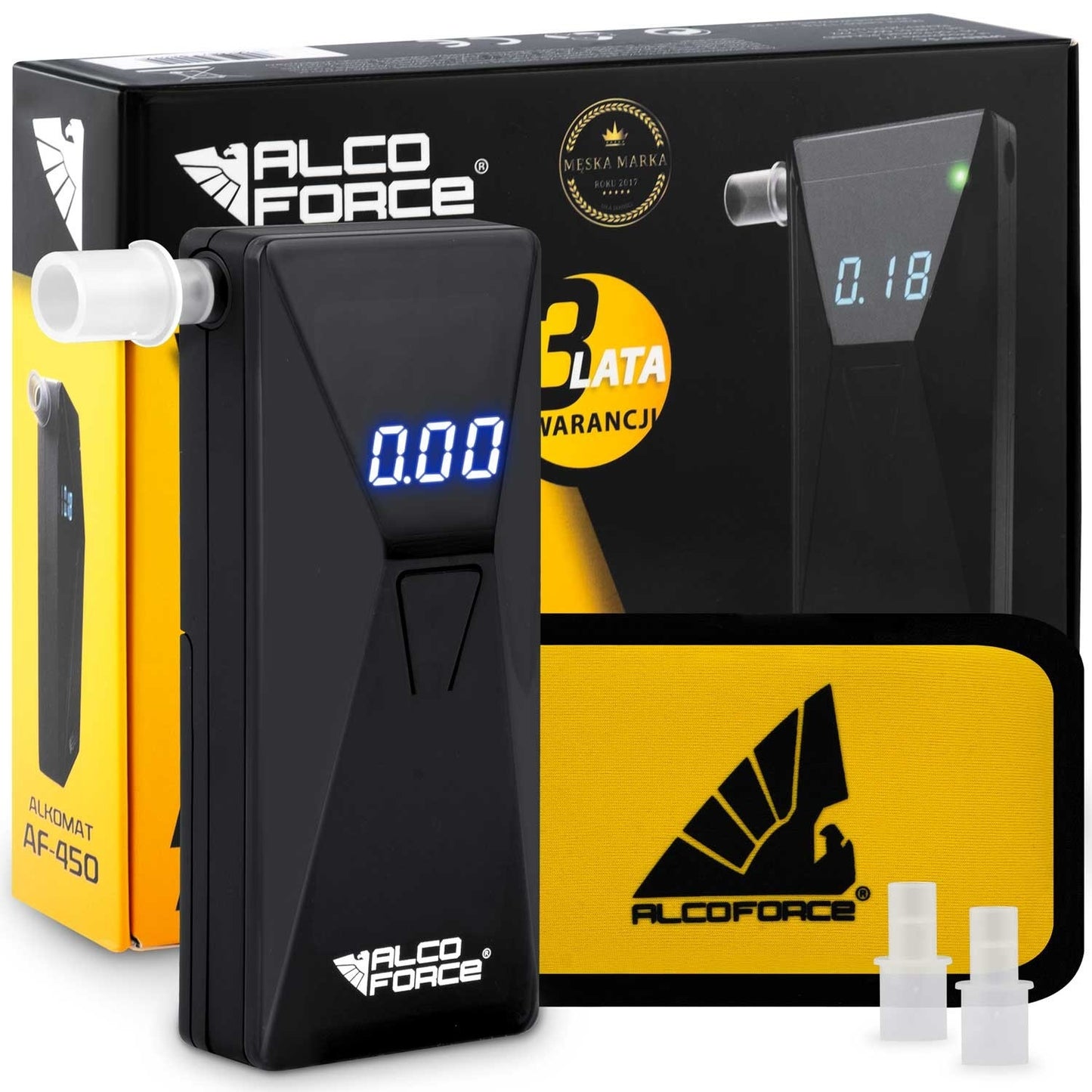 AlcoForce AF450 electrochemical breathalyzer