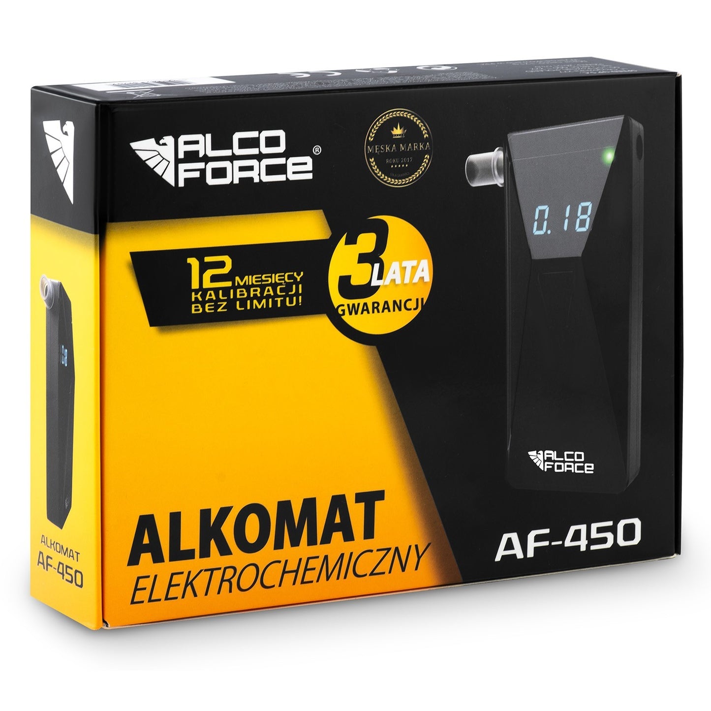 AlcoForce AF450 electrochemical breathalyzer