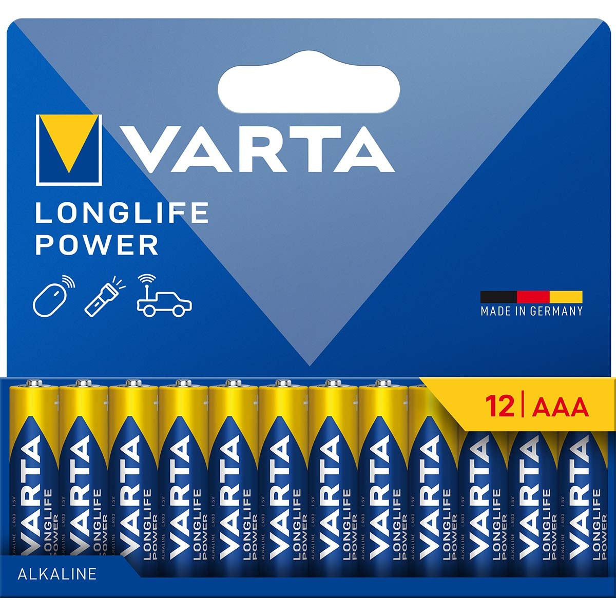 Alkaline Battery AAA 1.5 V High Energy 12-Pack