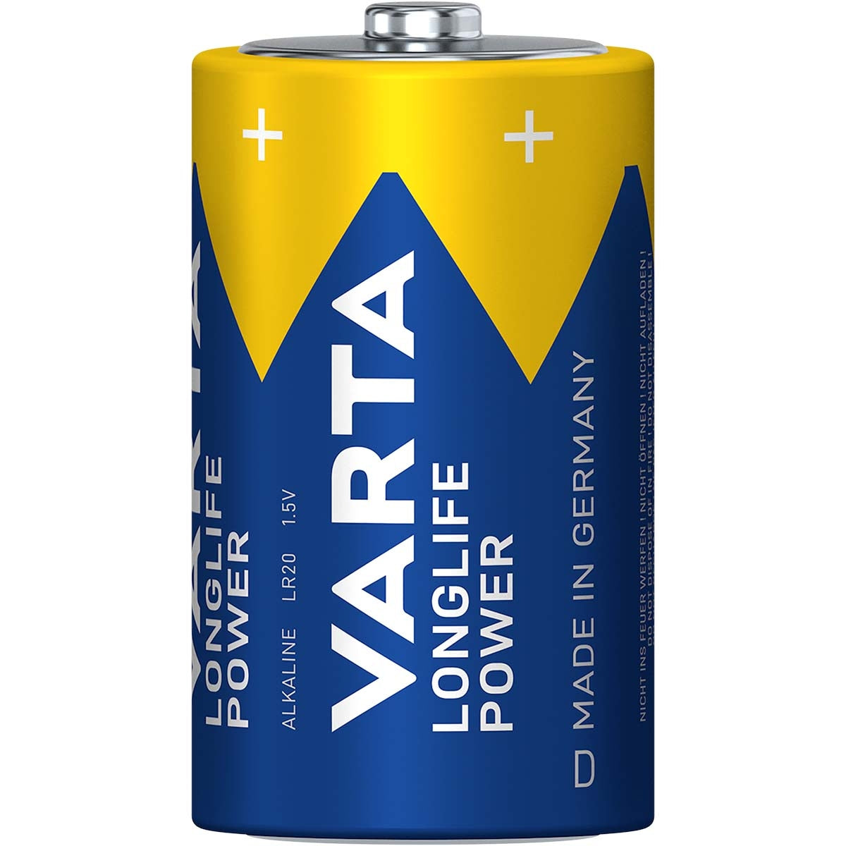Alkaline Battery D 1.5 V High Energy 2-Blister