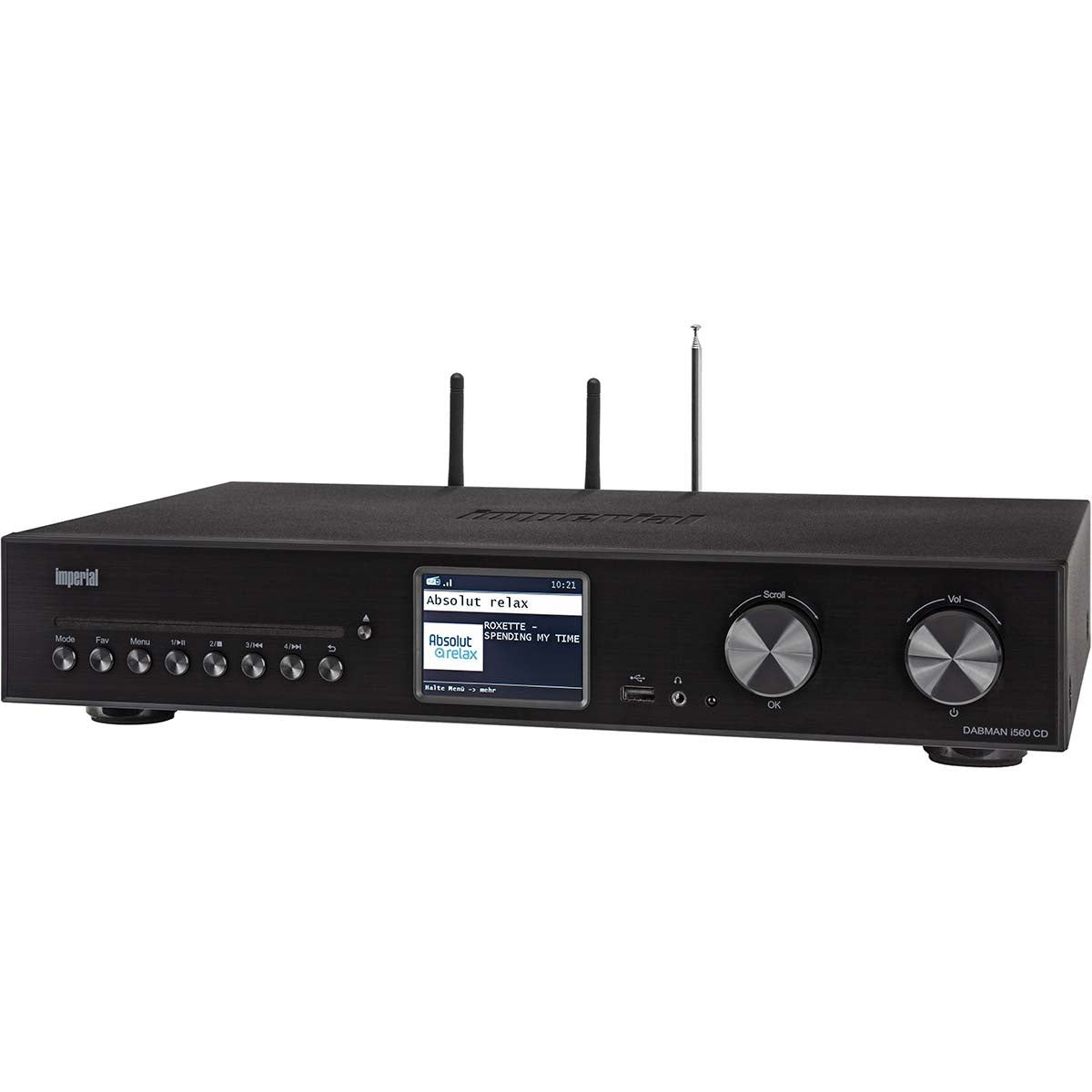 All-in-One HiFi System with CD Player, Bluetooth, DAB+