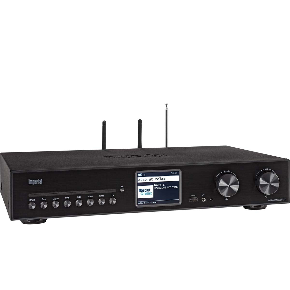 All-in-One HiFi System with CD Player, Bluetooth, DAB+