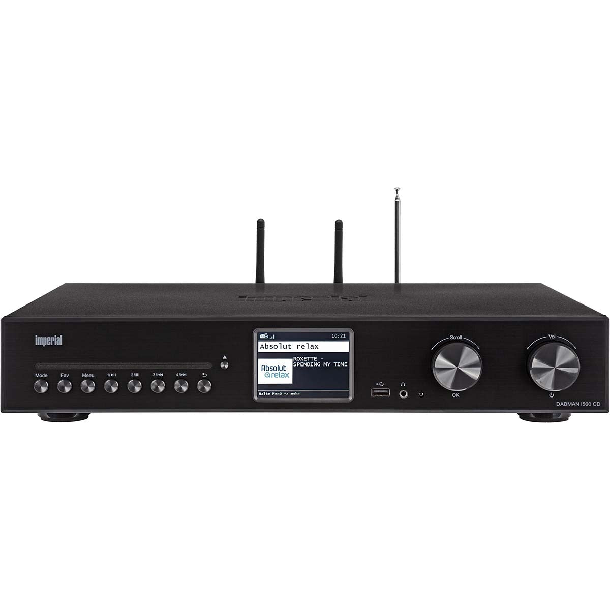 All-in-One HiFi System with CD Player, Bluetooth, DAB+