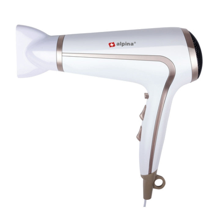 Alpina ED-88324:Hair Dryer 1600-2000W + White/Rosegold