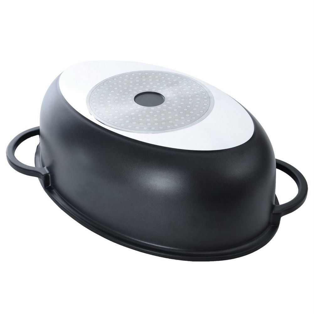 Aluminum roaster with lid 2in1 8 l, 43x30 cm