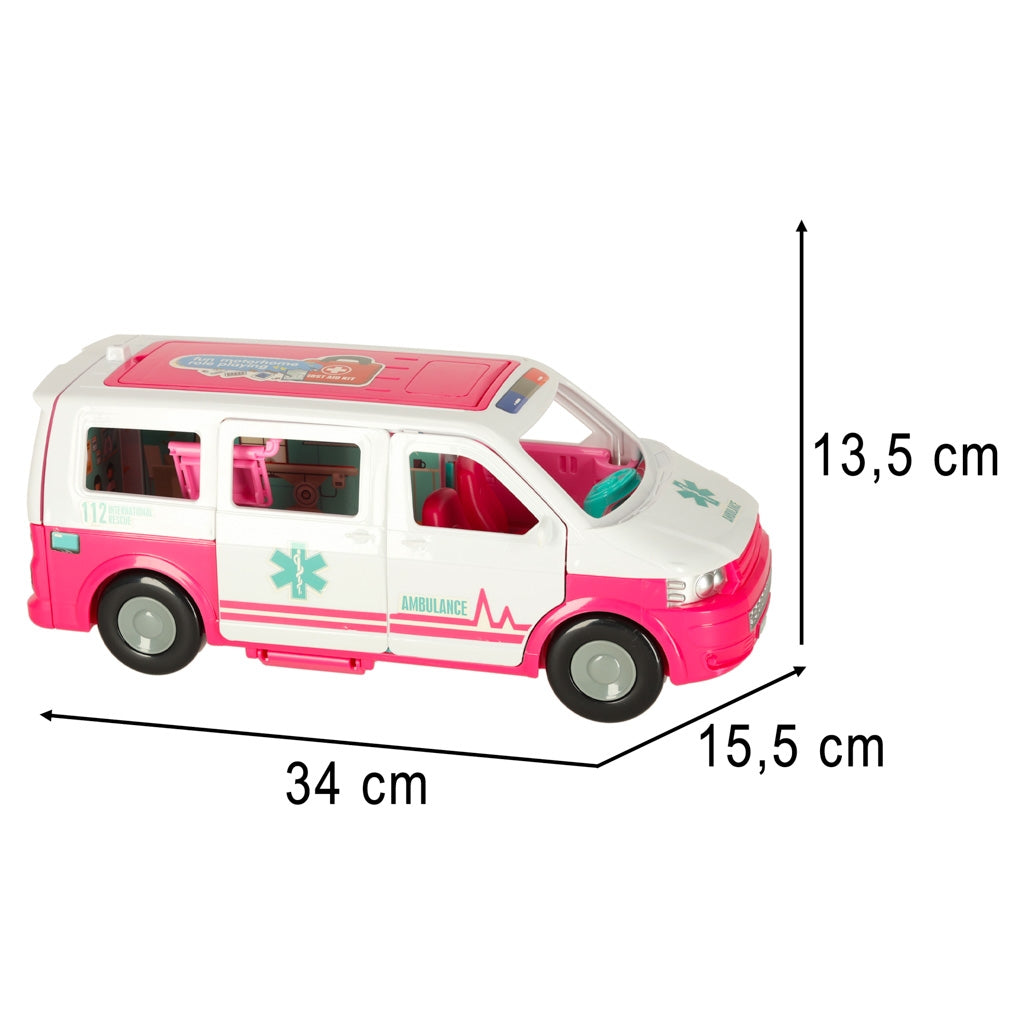 Ambulance Mobile Hospital Doll Playset Accessories