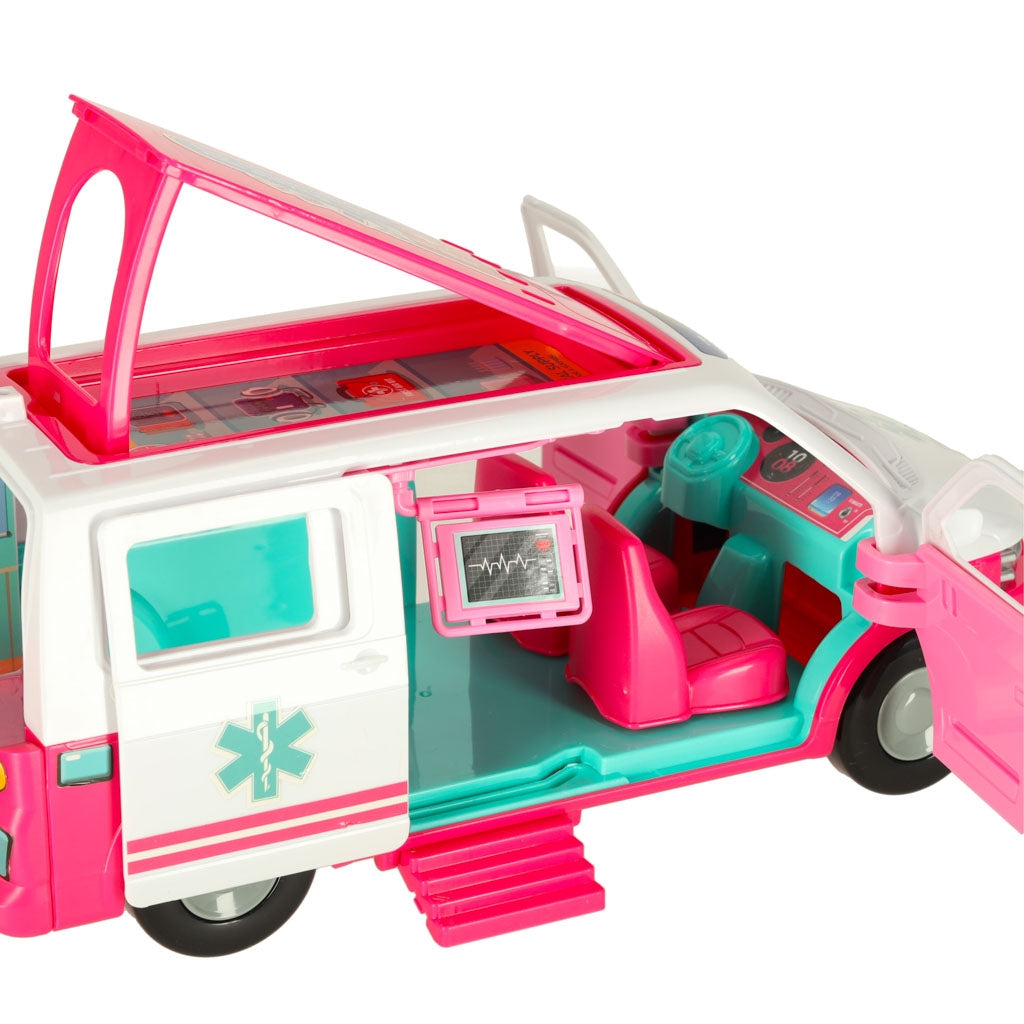 Ambulance Mobile Hospital Doll Playset Accessories