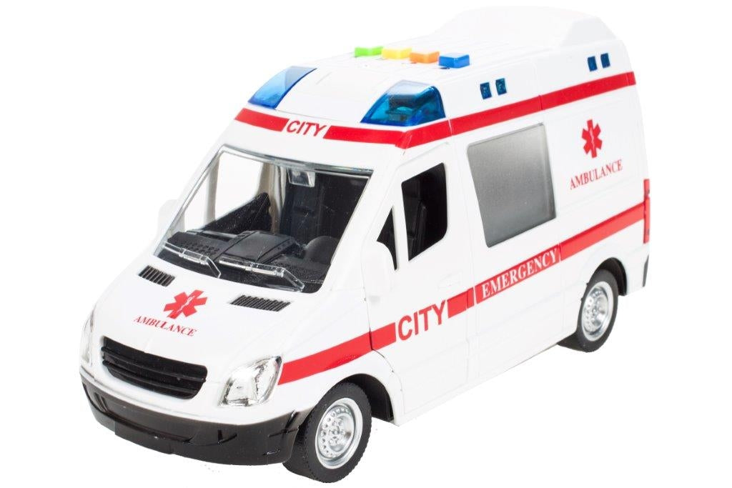 Ambulance with sound drive 1:16
