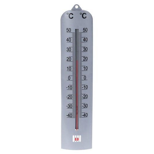 Analog Thermometer: Air temperature Indoor/Outdoor, -40°C to 50°C
