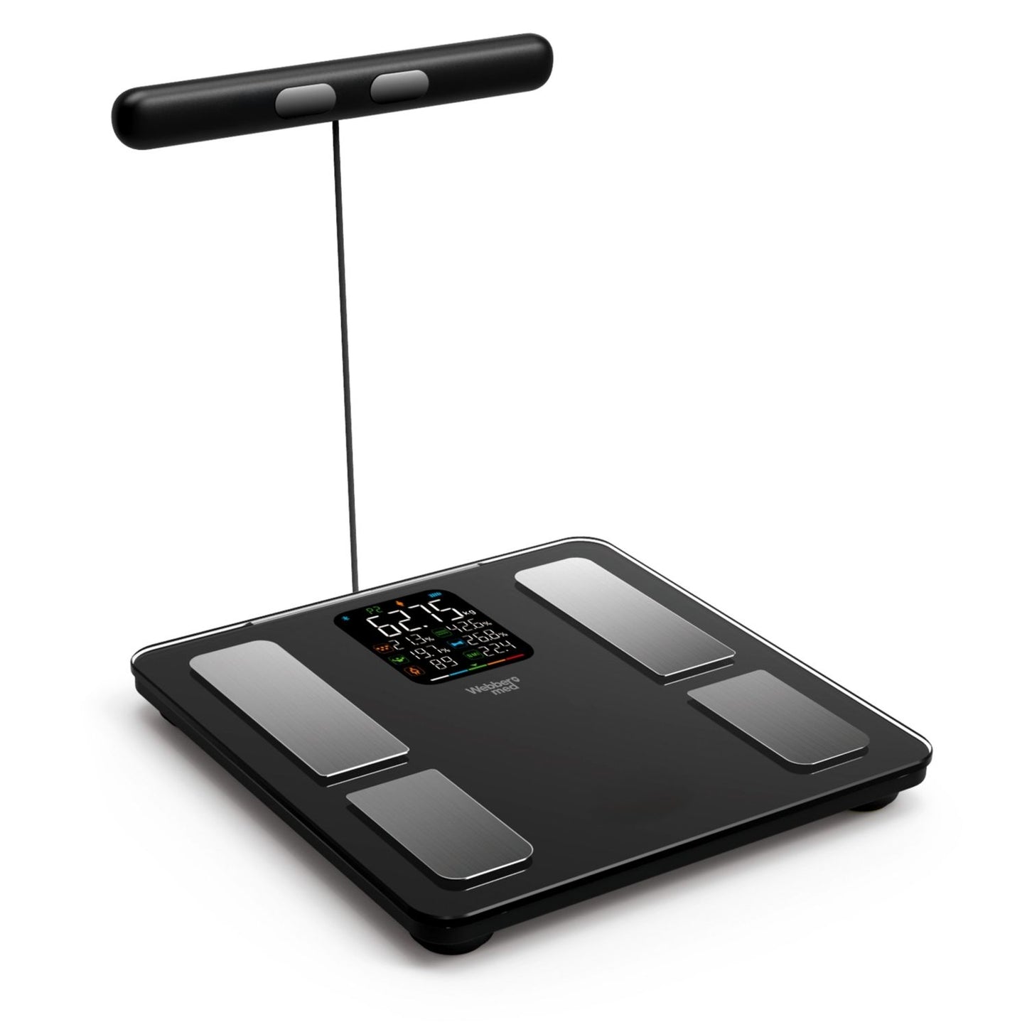 Analytical bathroom scale 15 parameters Apple Health Google Fit SCALA WEBBER