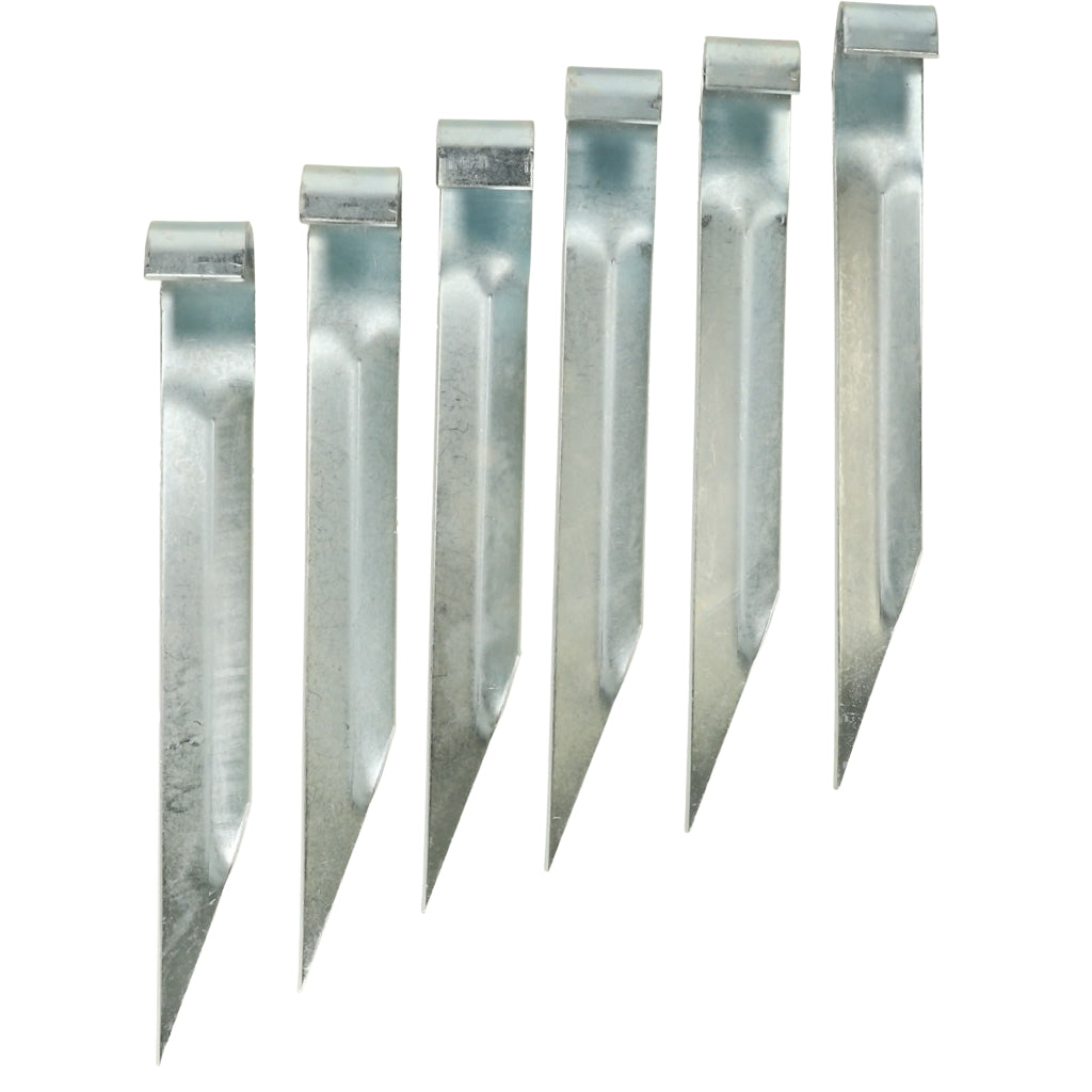 Anchors for trampoline hooks fixing
