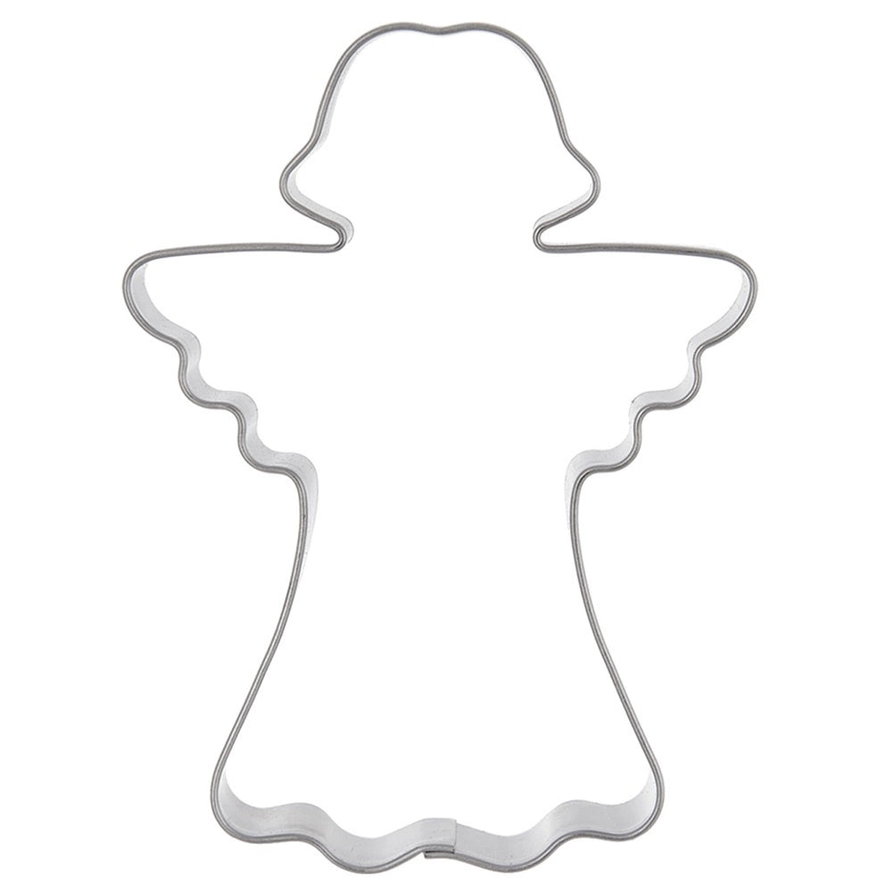 Angel Cookie Cutter, Stainless Steel, 8 cm
