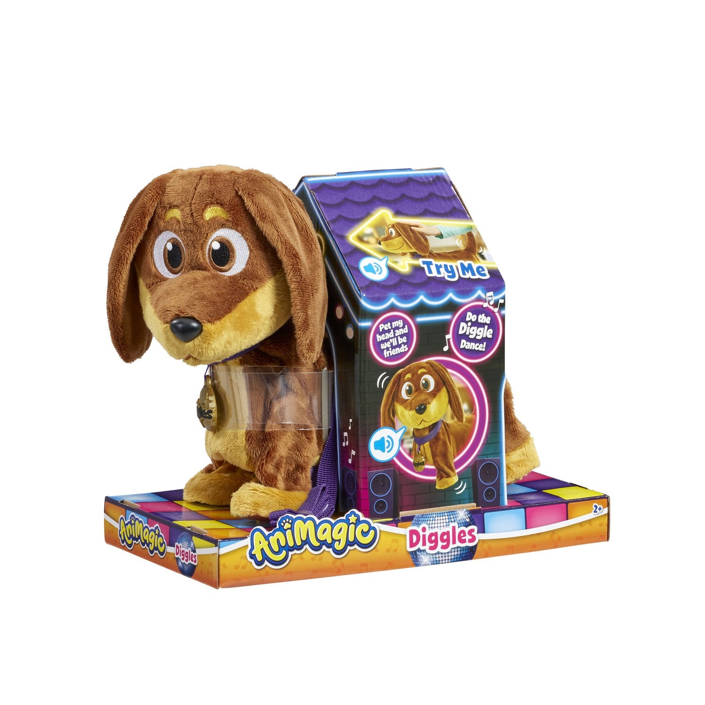 Animagic Diggles Walking Dog