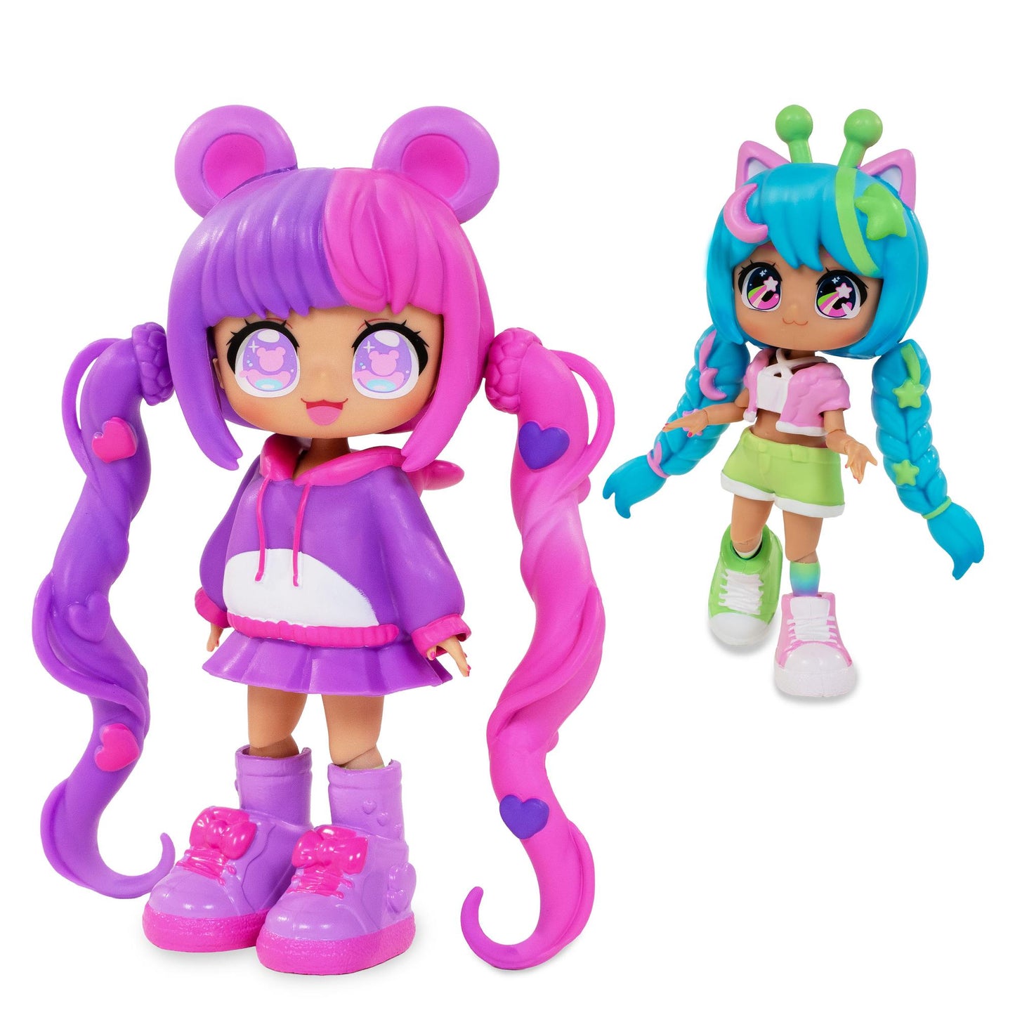 Anime-Inspired Doll Set with Interchangeable Styles
