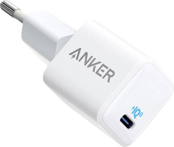 Anker PowerPort III Nano Wall Charger USB-C, PD, 20W - White