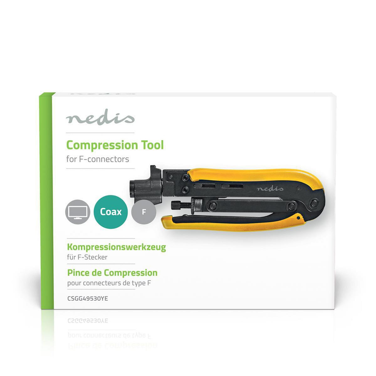 Antenna Cable Installation Tool | Pliers Tool | Yellow / Black | ABS / Steel