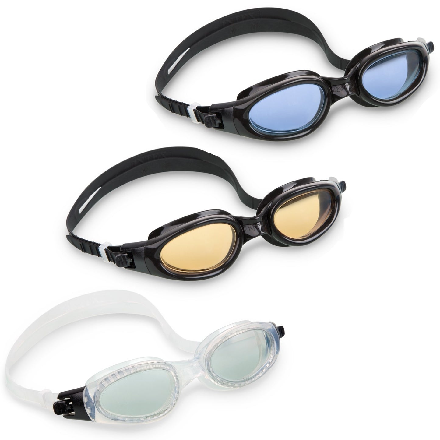 Anti Fog INTEX 55692 swimming goggles white