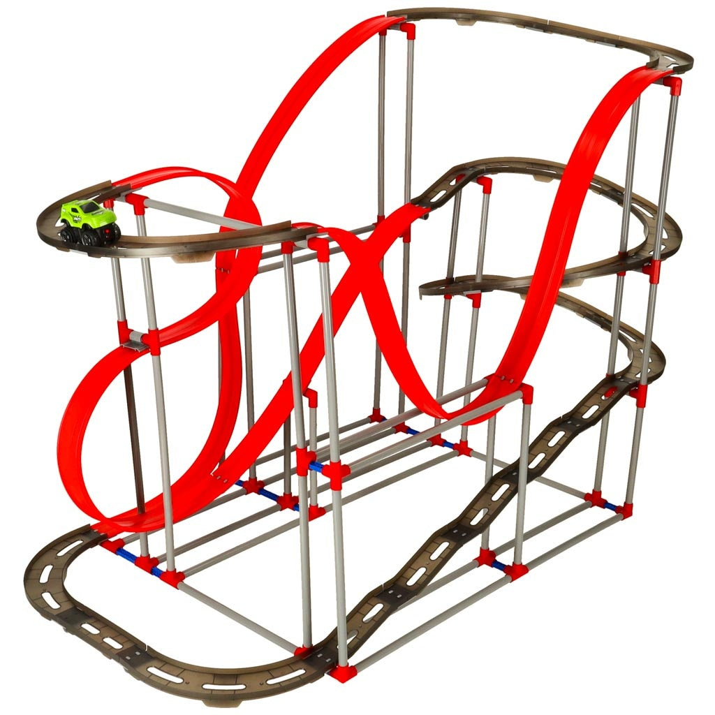 Anti-gravity car racing track 175 el.
