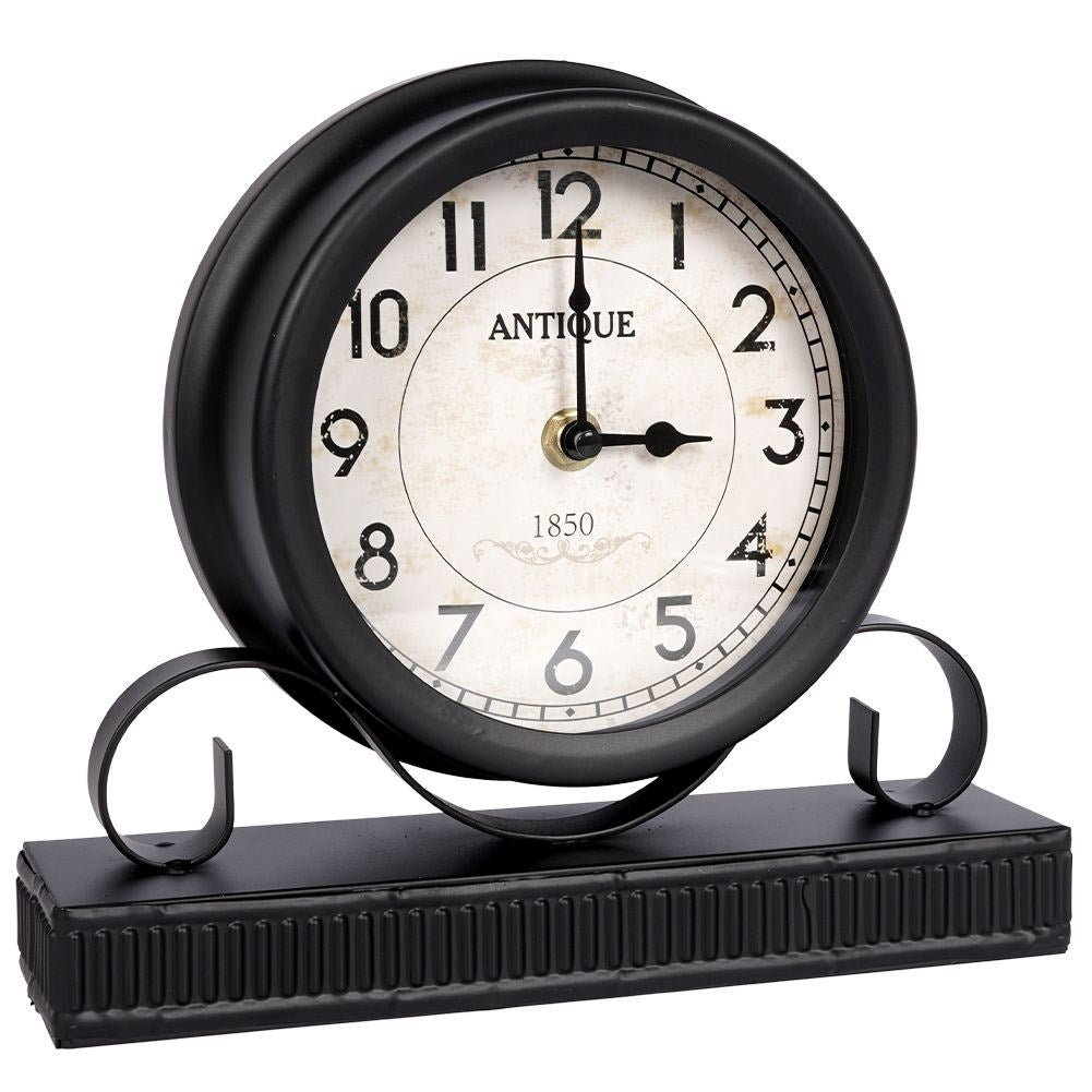Antique adjustable clock for table and dresser - unique decoration