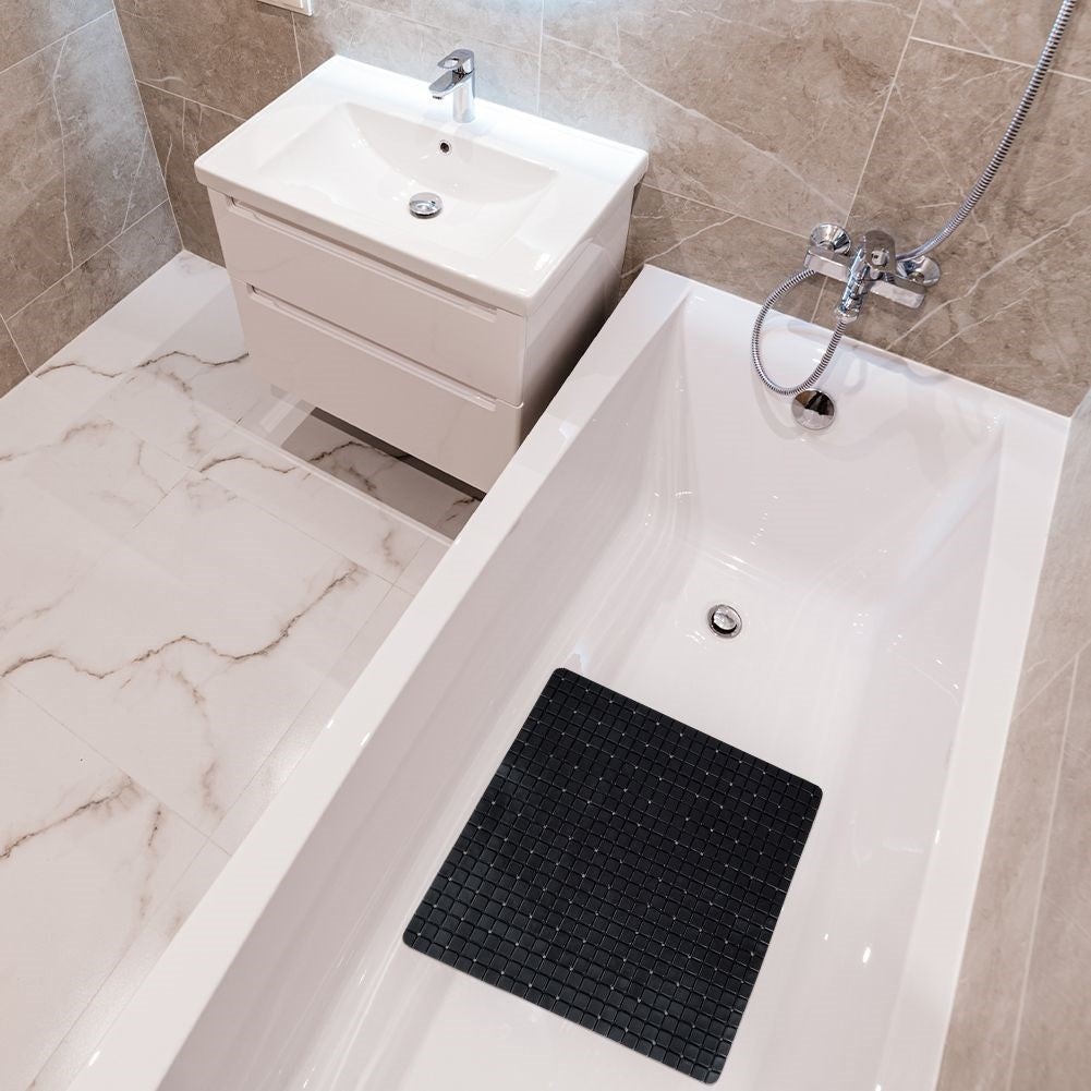 Anti-slip mat for safer shower and bath