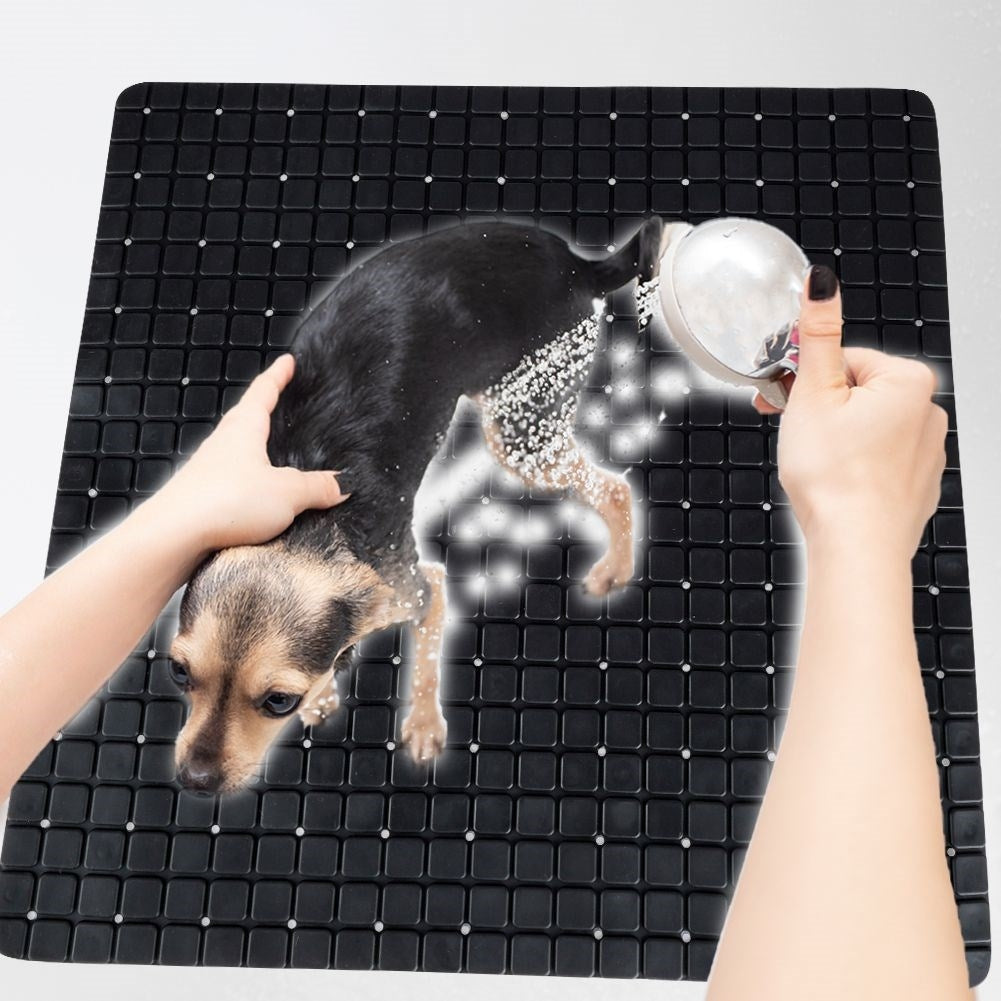 Anti-slip mat for safer shower and bath