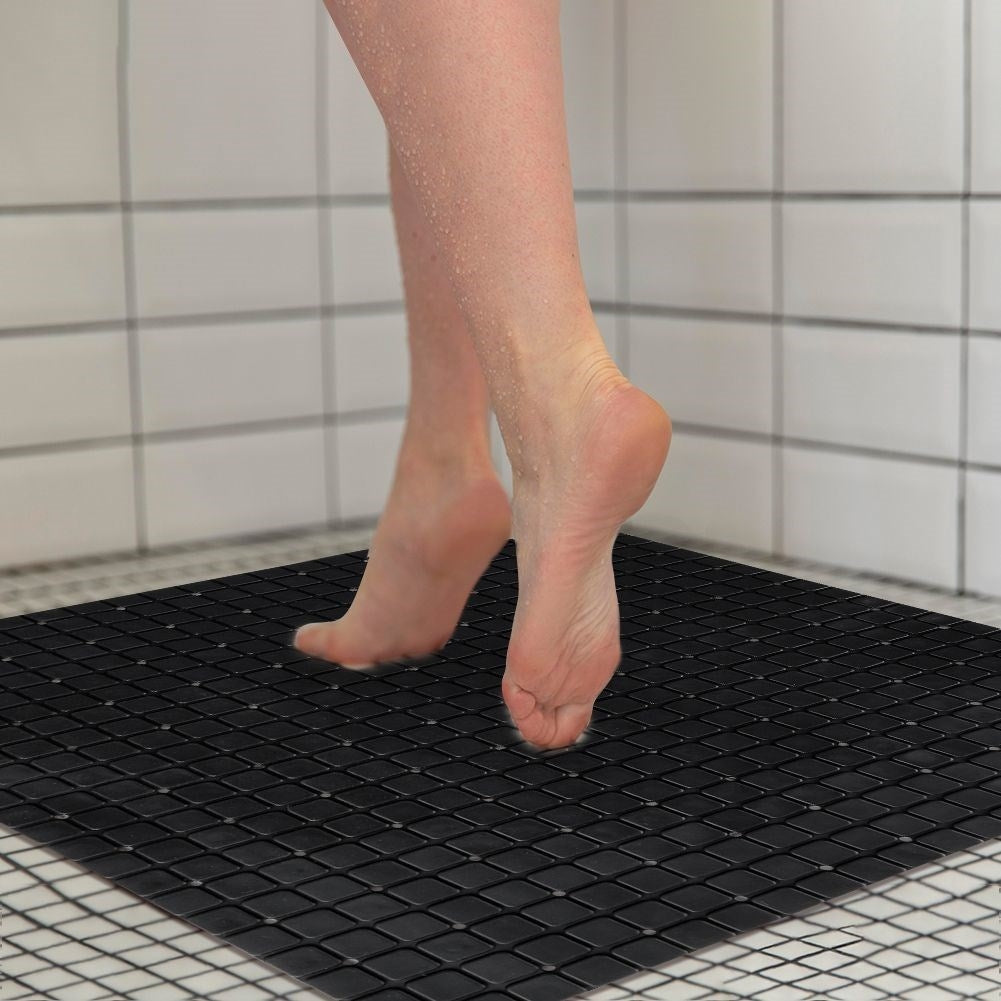 Anti-slip mat for safer shower and bath