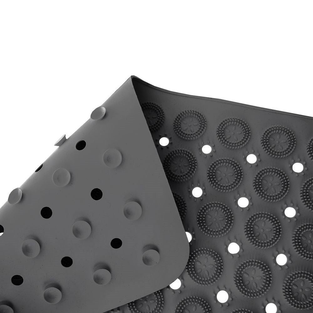 Anti-slip mat with massaging knobs for a safe shower/bath