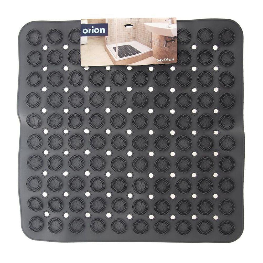 Anti-slip mat with massaging knobs for a safe shower/bath
