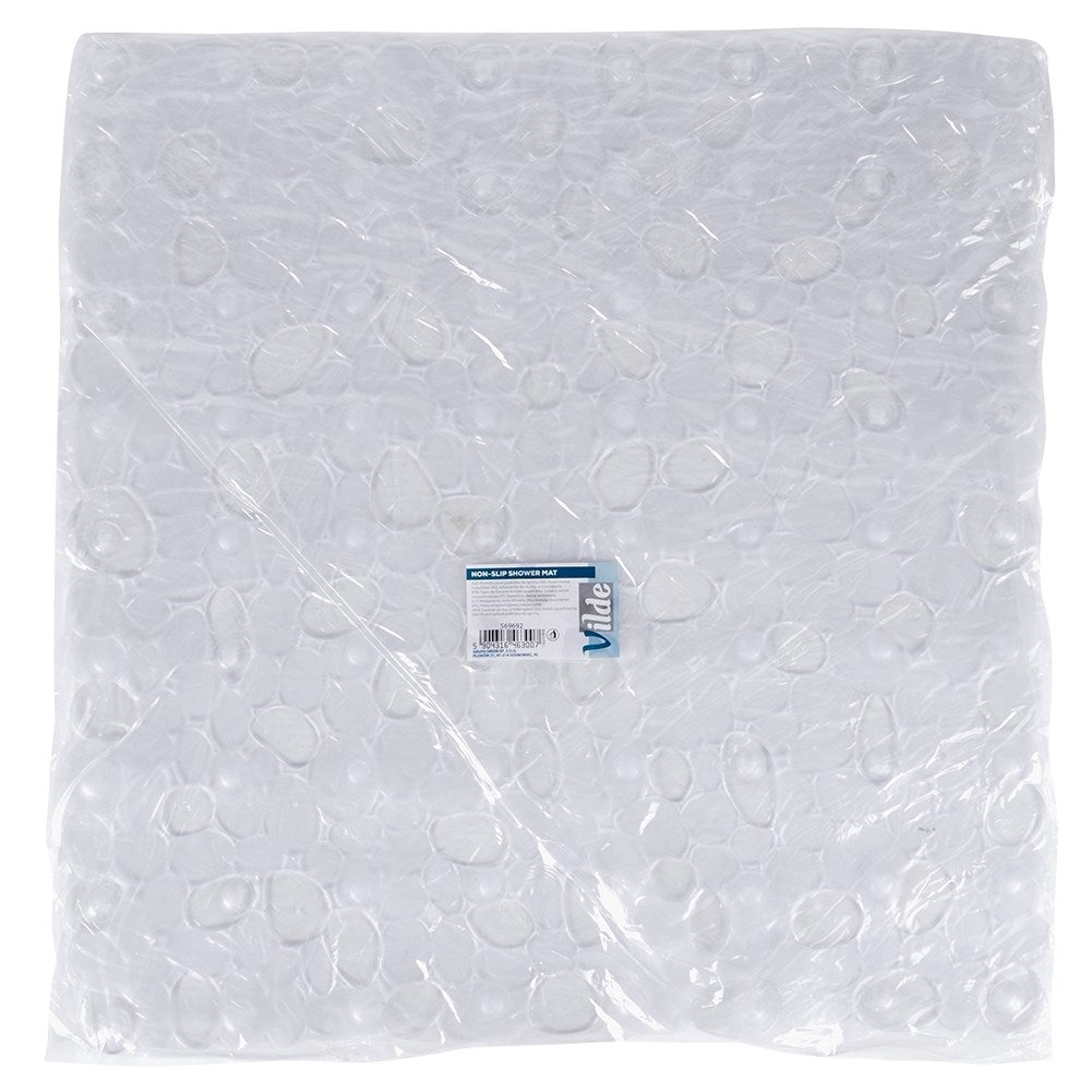 Anti-slip mat with suction cups for shower and bath safety