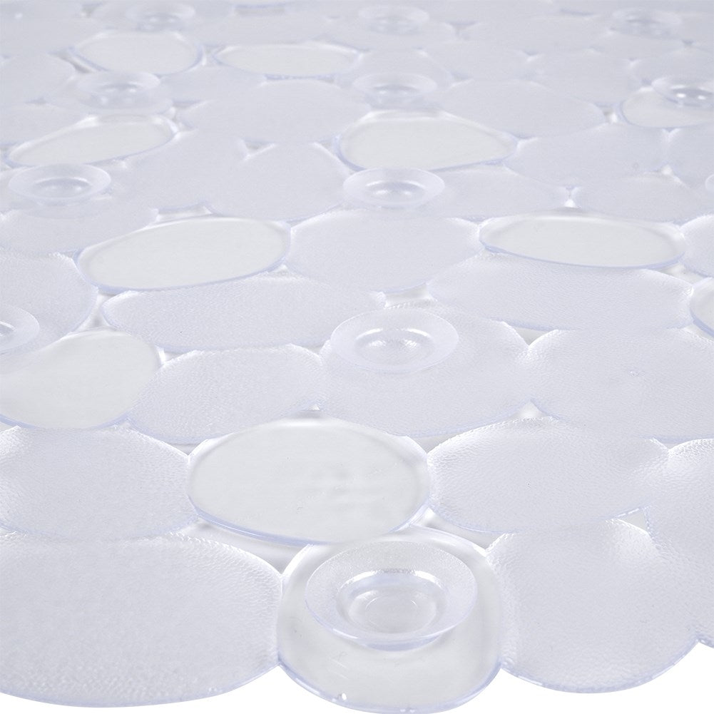 Anti-slip mat with suction cups for shower and bath safety