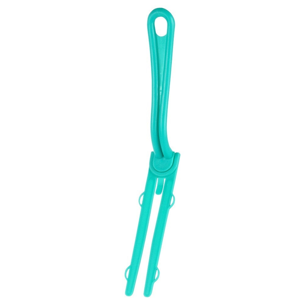 Antistatic brush with three inserts for dust removal