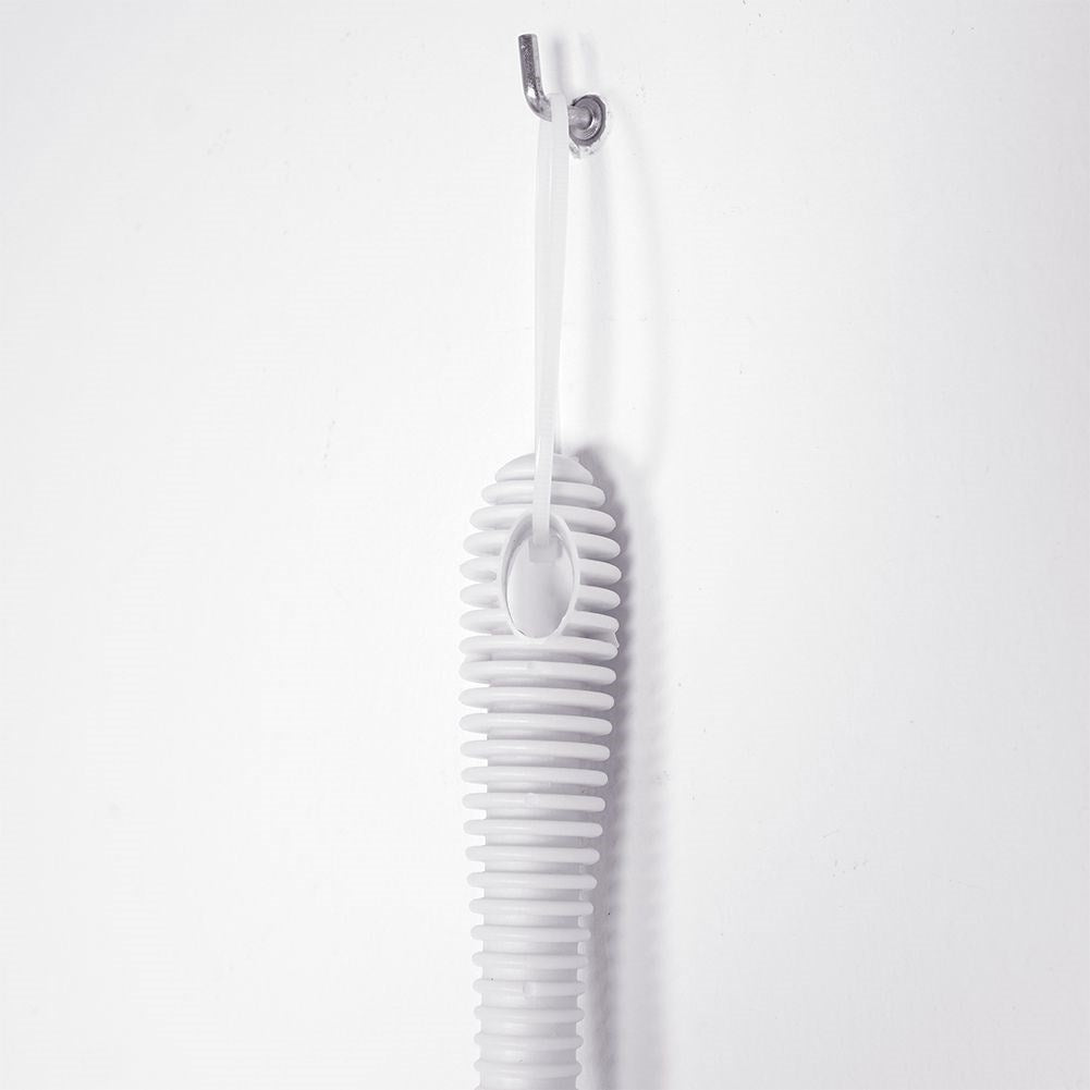 Anti-static dust flap for quick and easy cleaning