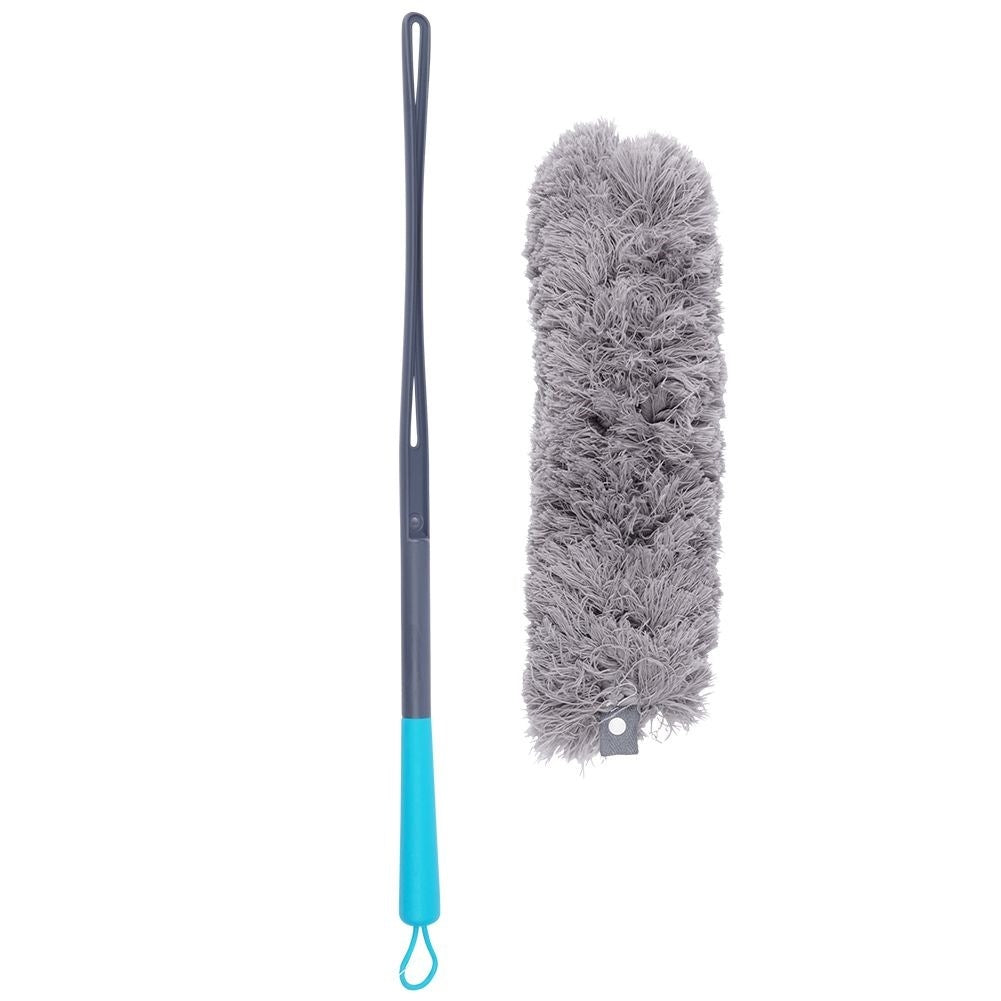 Antistatic dusting brush with microfiber hairAntistatic dusting brush with microfiber hair. With this brush, you can quickly and easily get rid of dust, even in hard-to-reach places.