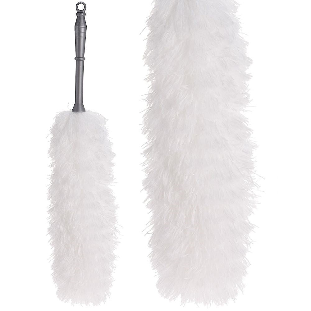 Anti-static dust shaker for hard-to-reach places
