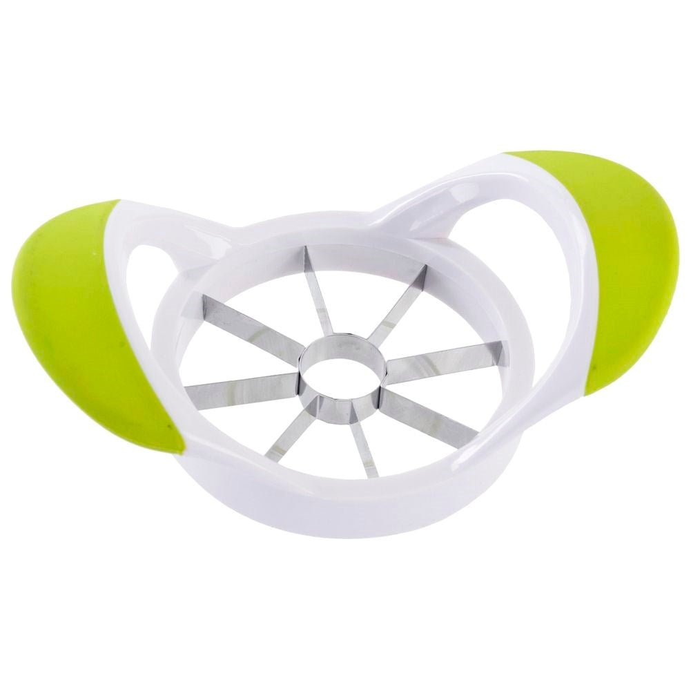 Apple Slicer: Stainless Steel and Plastic, 8 Equal Parts