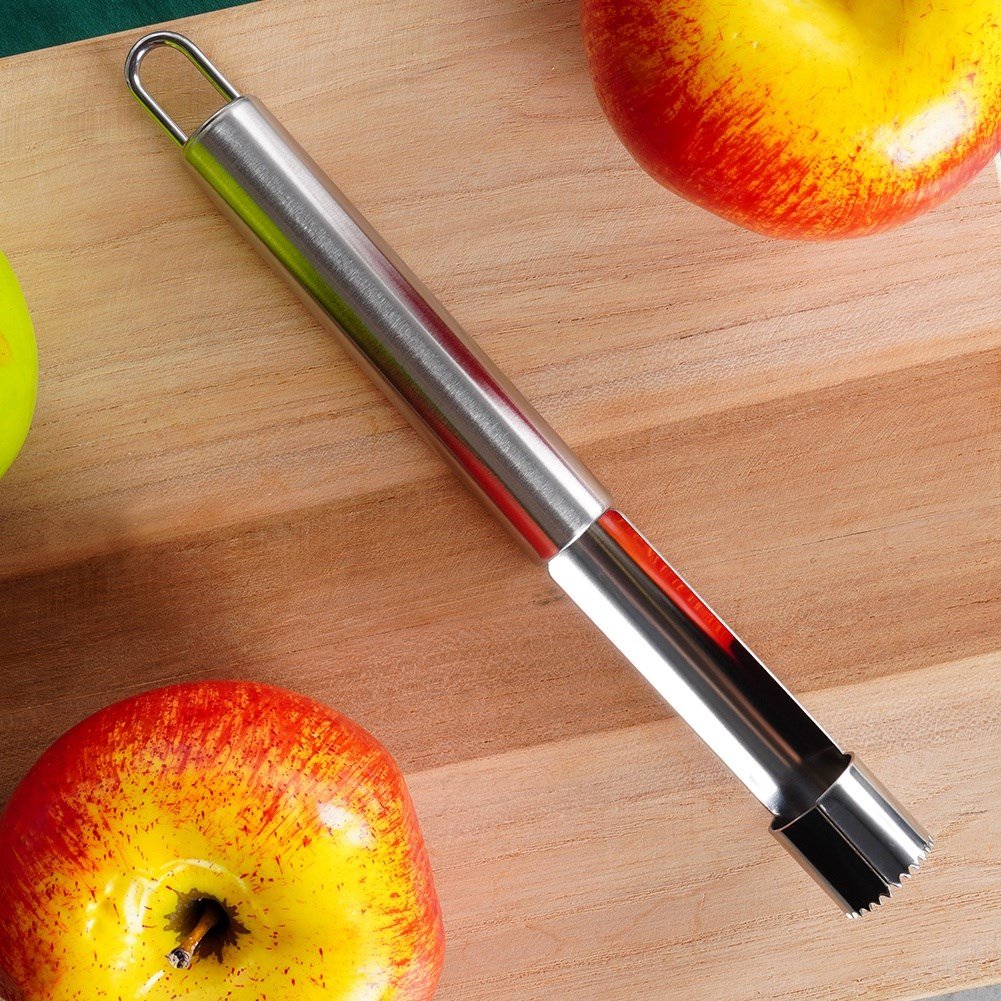 Apple and pear corer, easy to clean, dishwasher safe