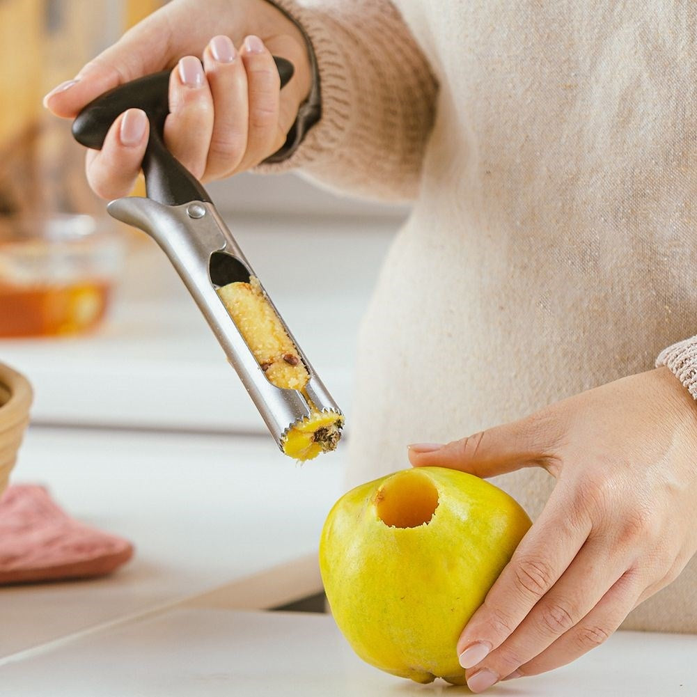 Apple corer: Perfect for apples & pears, easy to clean