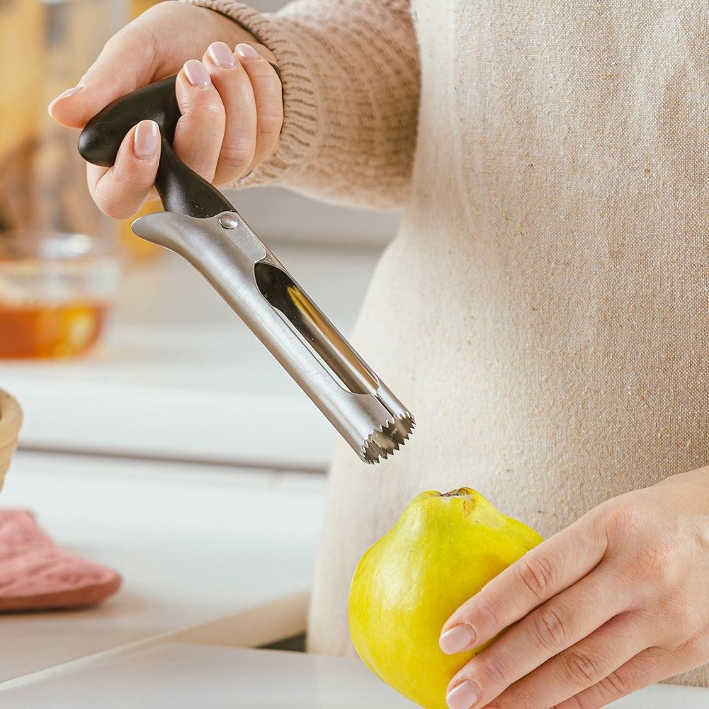 Apple corer: Perfect for apples & pears, easy to clean