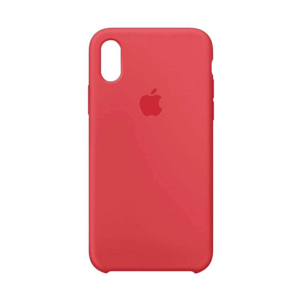 Apple iPhone X Silicone Case - Red Raspberry