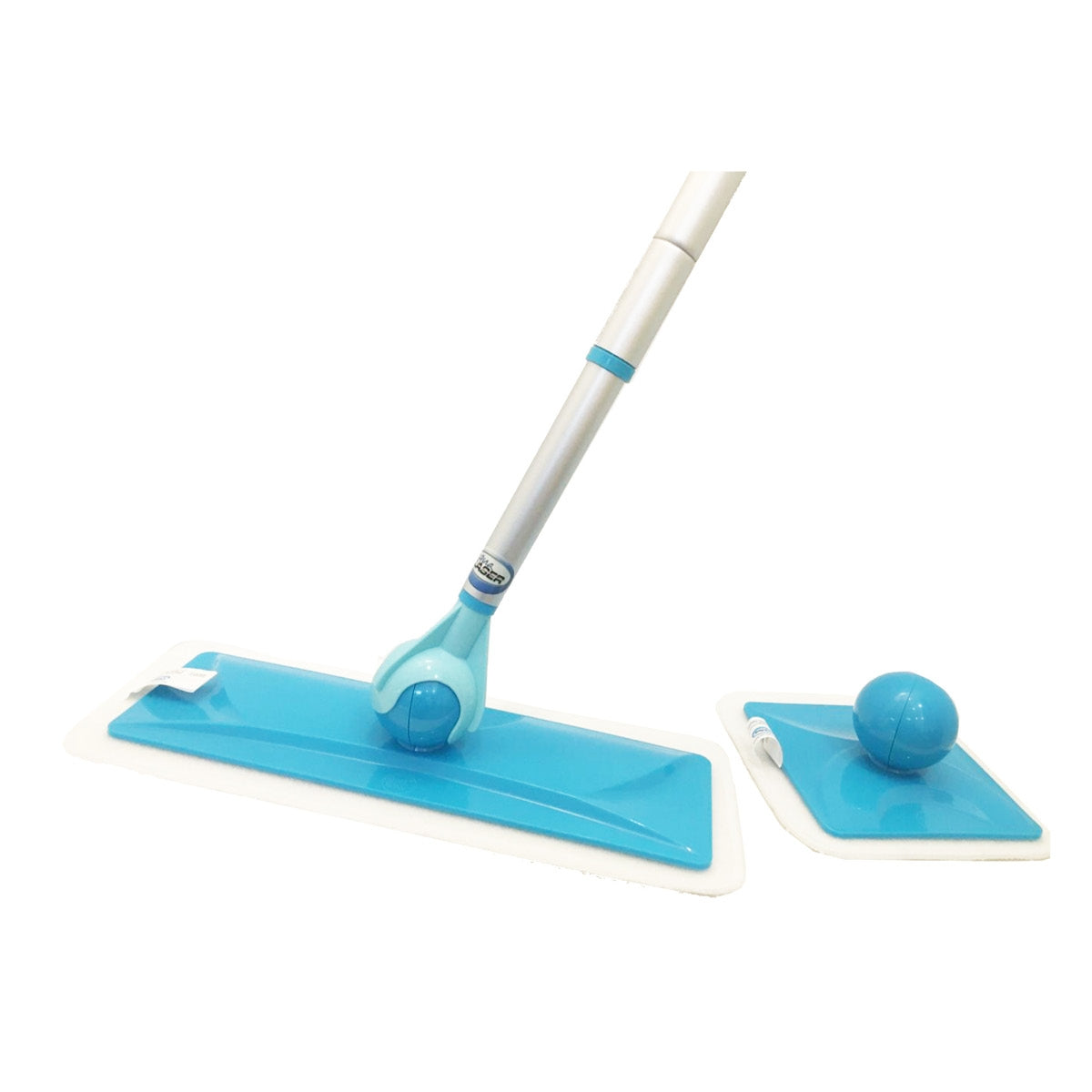 Aqua Laser - Clickball Mop Set - 9-pcs - Blue