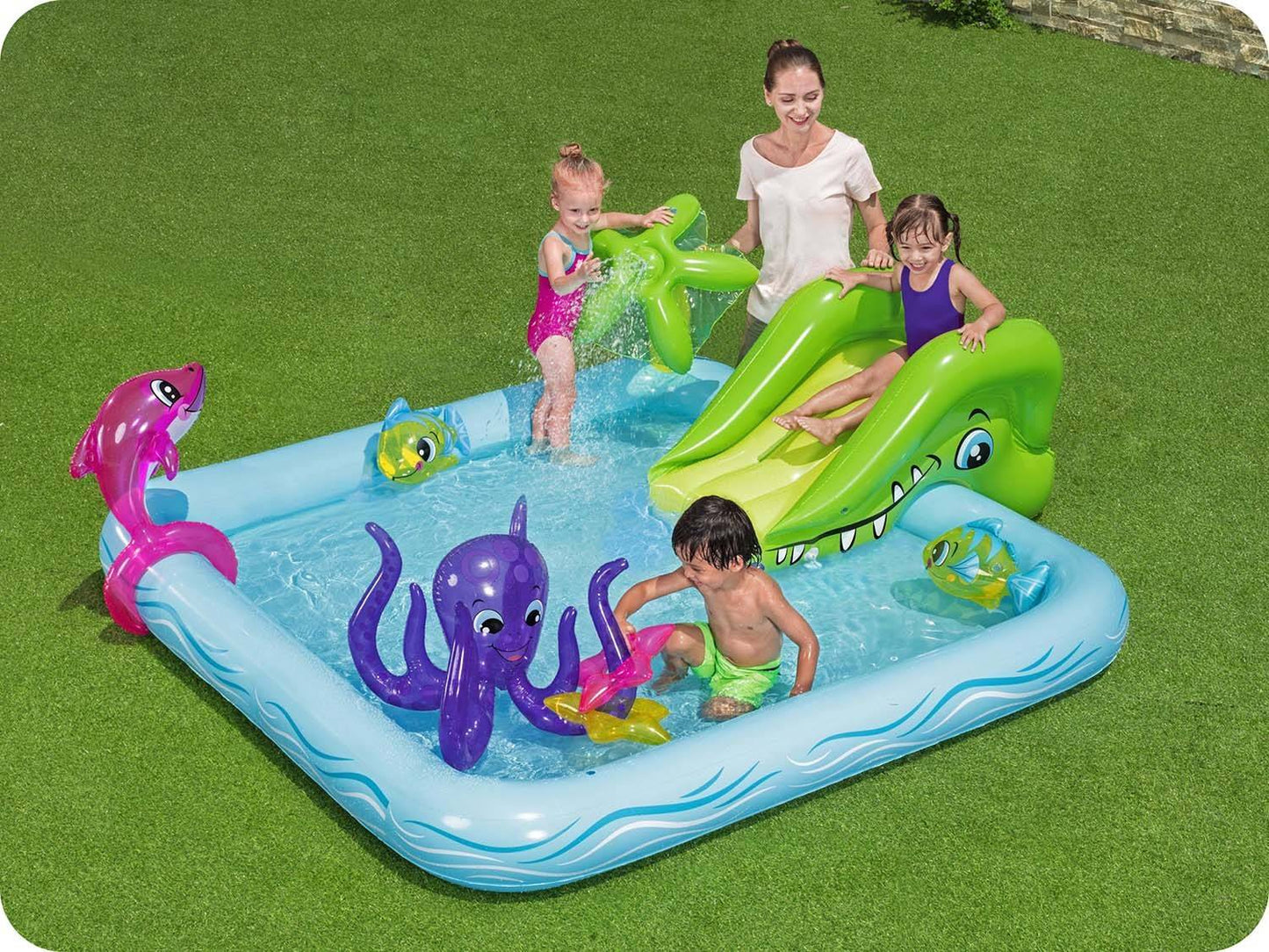 Aquarium playground 239 x 206 x 86 cm Bestway 53052