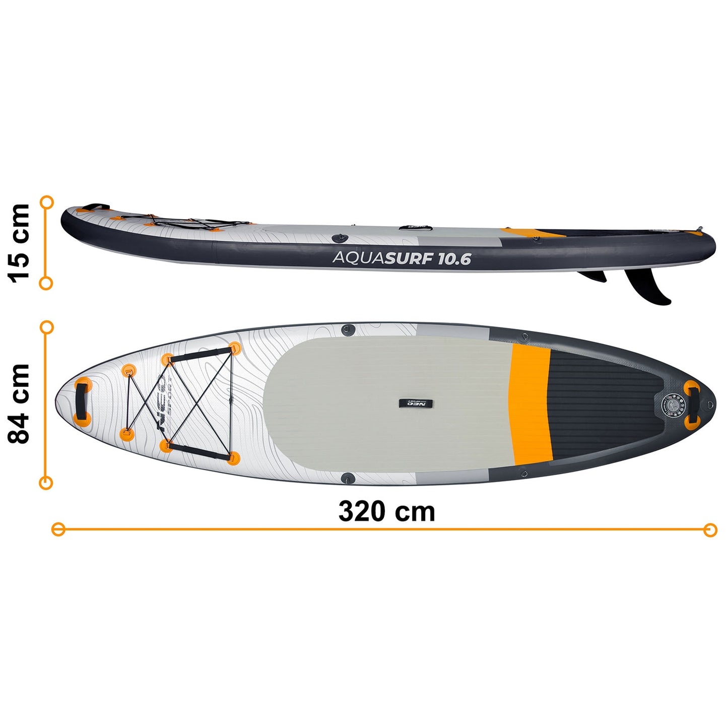 Aquasurf SUP board 320 x 84 x 15 cm Neo-Sport 170201