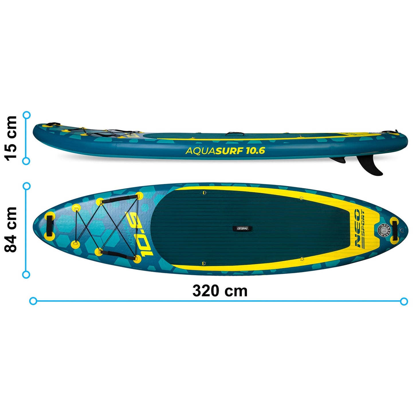 Aquasurf SUP board 320 x 84 x 15 cm Neo-Sport 170203