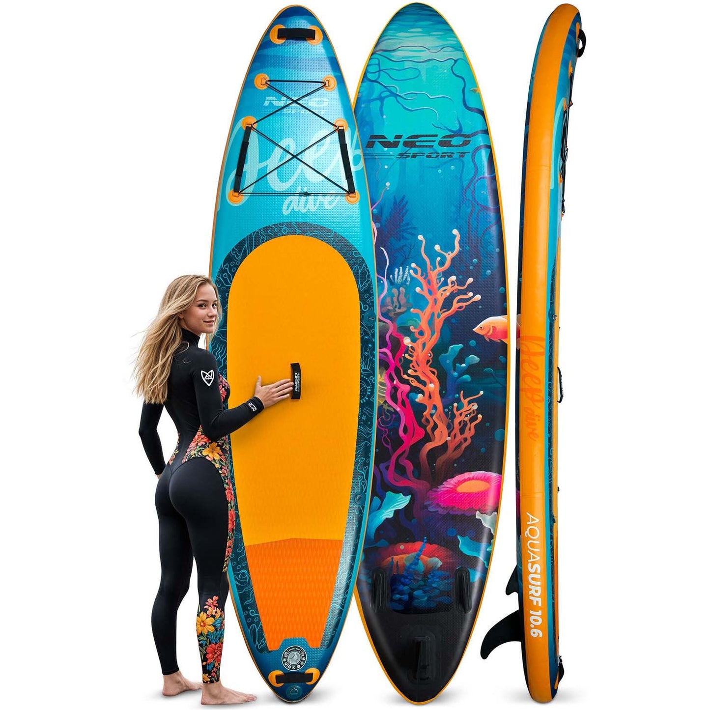 Aquasurf SUP board 320 x 84 x 15 cm Neo-Sport 170204