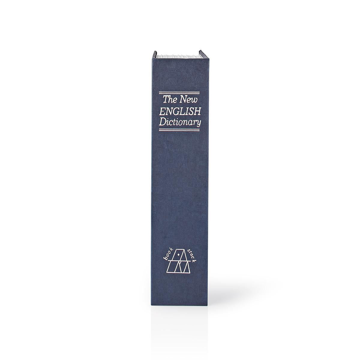 Arch | Book Safe | Keyhole | Indoor | Medium | internal volume: 1.6 l | 2 Keys Included | Blue / Silver