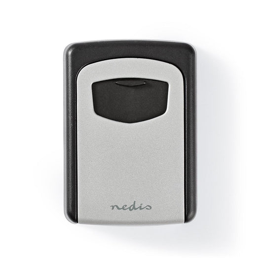 Arch | Key Safe | Combination Dial Lock | Indoors and outdoors | 2 Keys Included | Grey/Black