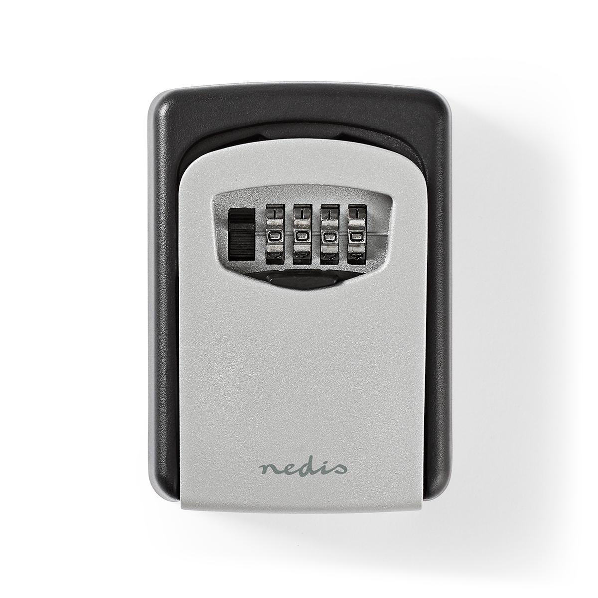 Arch | Key Safe | Combination Dial Lock | Indoors and outdoors | 2 Keys Included | Grey/Black