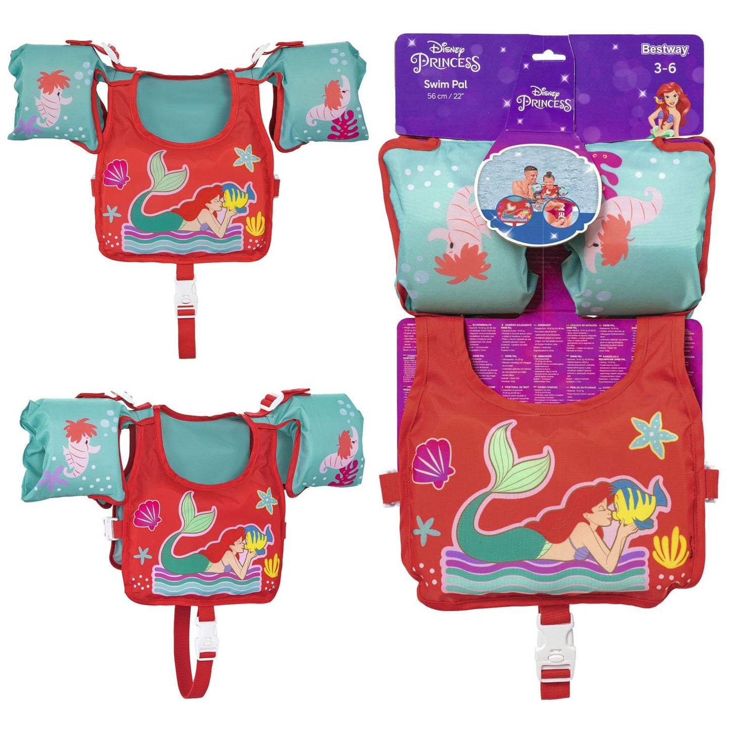Arielka Bestway 9101l swimming learning vest