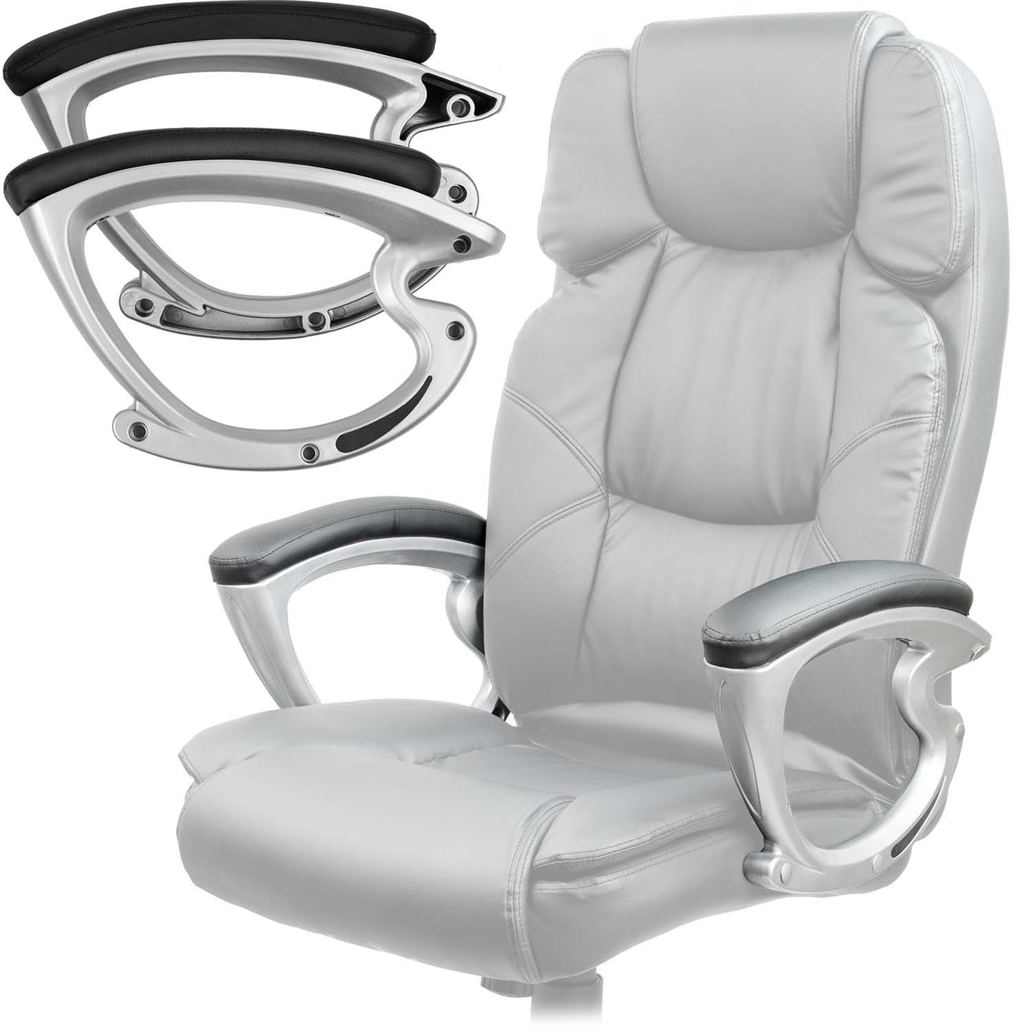 Armrests for armchair 227 black