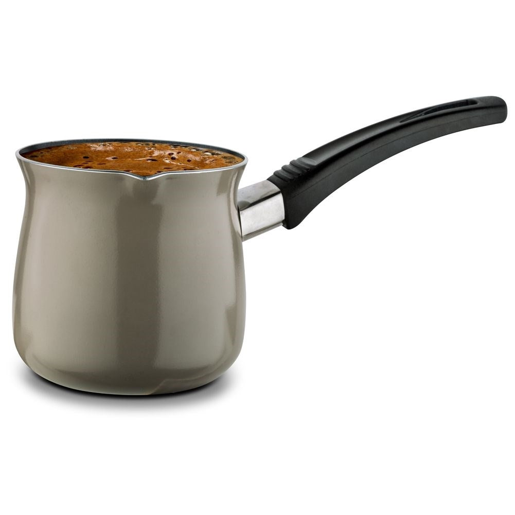 Aromatic Turkish coffee pot in non-stick aluminium